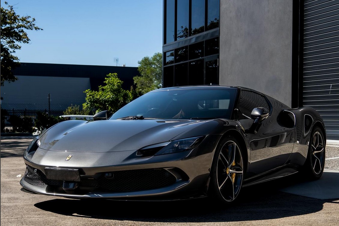 Ferrari 296 — ceramic coating